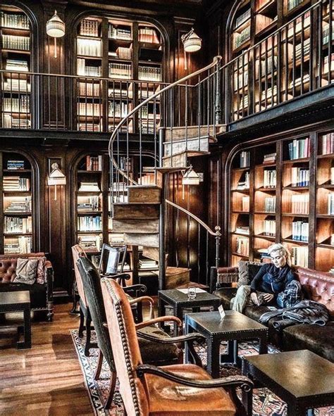 The Library At The Nomad Hotel New York Home Library Design Home