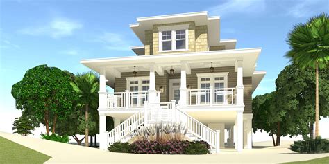 According to amazingplans.com, beach homes are. Beach Mediterranean House Plans Two Story Waterfront ...