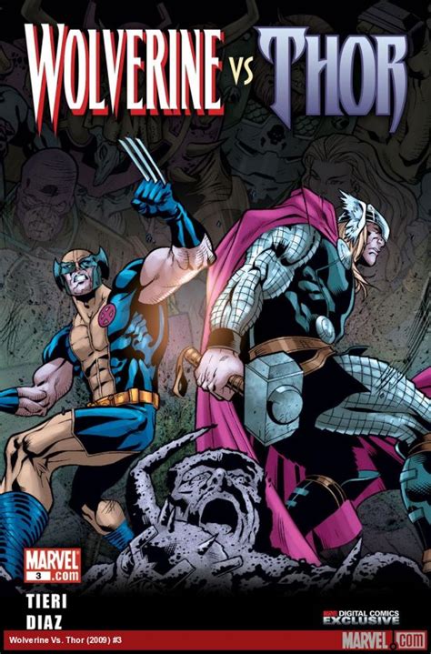 Wolverine Vs Thor 2009 3 Comics