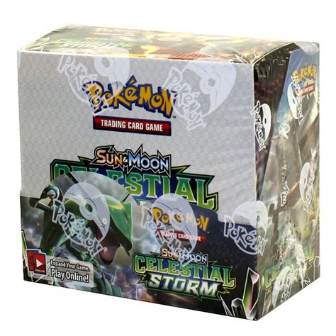 Pokemon Sun And Moon Celestial Storm Booster Box 36pack