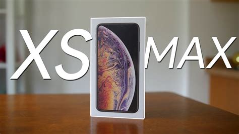 Apple Iphone Xs Max Unboxing And First Look Youtube