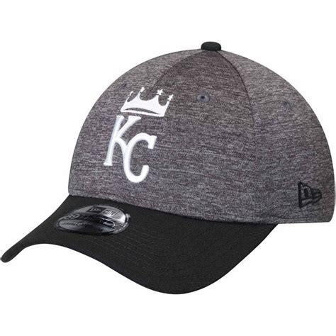 Kansas City Royals New Era Shadow Tech Logo 39thirty Flex Hat