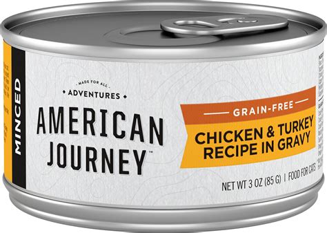It's mostly due to the brand's promise of sticking only to natural ingredients and its aversion to. American Journey Cat Food (Wet) Review And Nutrition Analysis