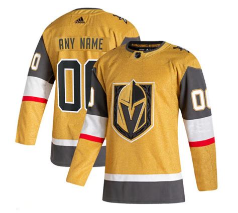 Mens Vegas Golden Knights Custom Name Number Size Nhl Stitched Jersey