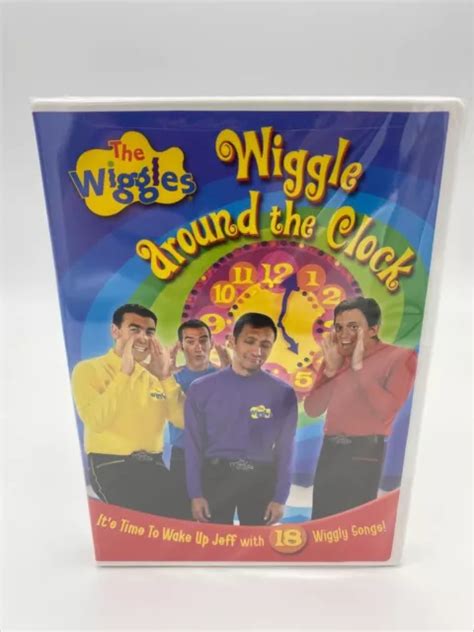 The Wiggles Wiggle Around The Clock Dvd 2007 5495 Picclick