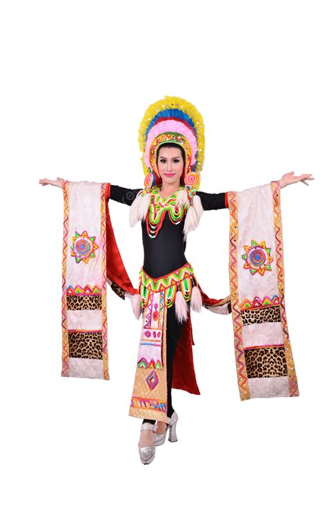 Cabaret Dancer Isolated Show Thailand Costume Performance Png