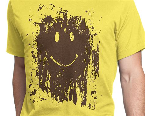 Mud Splatter Smiley Face T Shirt S Xxl Funny Forest Gump Etsy