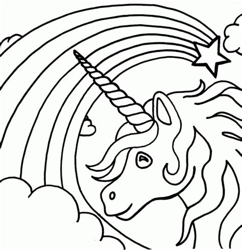 Einhorn Mit Regenbogen Malvorlage Unicorn Coloring Pages Mandala My Xxx Hot Girl