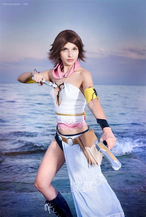 Game Yuna Final Fantasy X 2 Handmade Cosplay Costume Custom
