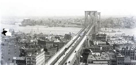 Brooklyn Bridge 1897 New York Historical Society Photo Brooklyn New