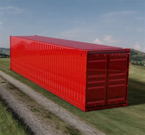 40ft Iso Shipping Container Dwg