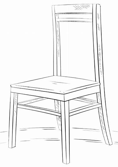 Chair Coloring Pages