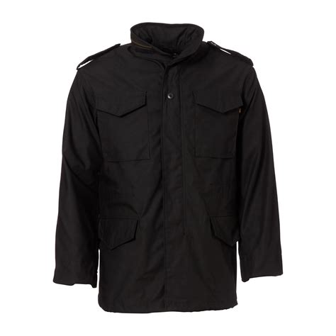 Purchase The Field Jacket M65 Alpha Industries Black By Asmc