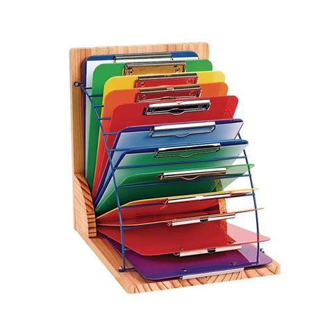 Clipboard Stand With 12 Grouping Clipboards 1 Stand 12 Clipboards