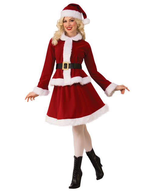 Womens Miss Claus Costume