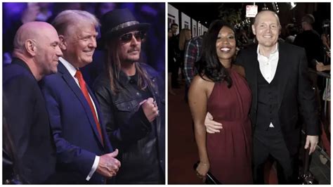 Bill Burr S Wife Flips Donald Trump The Bird During Ufc Fight In New York Photo Video