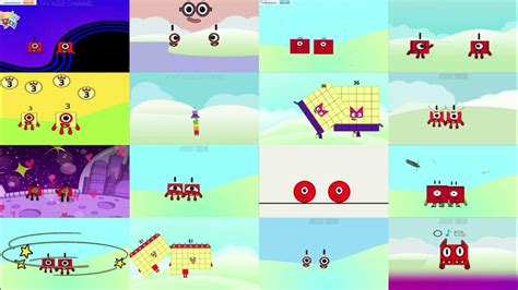 Numberblocks Intro Up To Faster Superparsion 7 Youtube