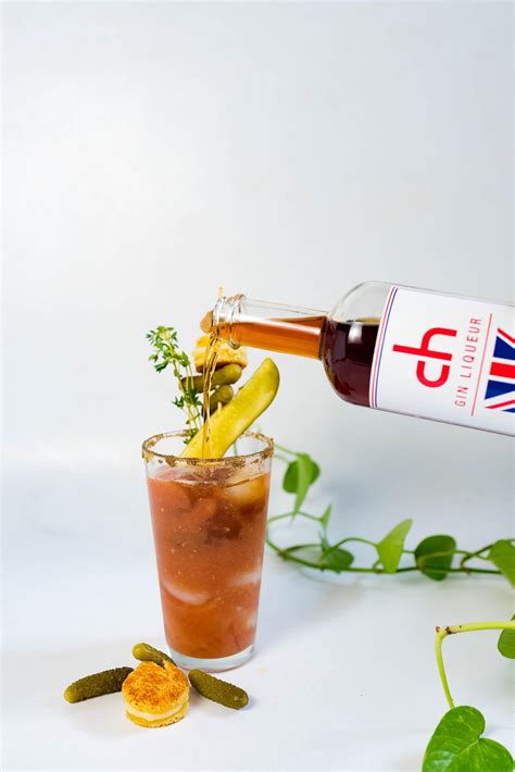 Part of the fun of a bloody mary is all the garnishes. Heirloom Gin Bloody Mary - Sed Bona