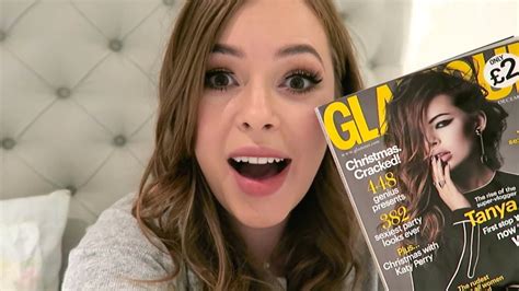 Behind The Scenes Of My Glamour Cover Shoot Tanya Burr Youtube