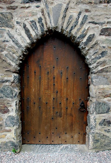 Medieval Castle Door Wallpaper