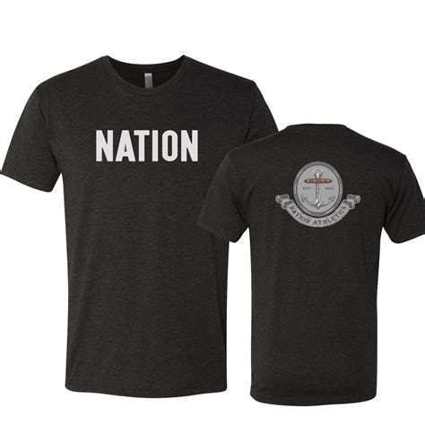 Nation Tri Blend T Shirt Mens Womens And Youth Nationgear