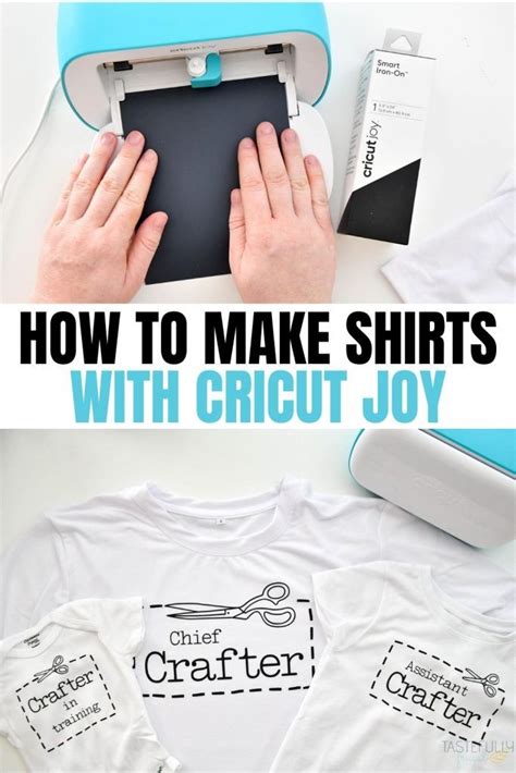 How To Make Shirts With Cricut Joy Cricket Joy Projects Craft Ideas