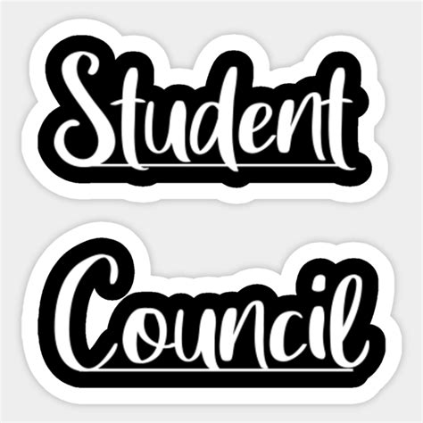 Student Council Student Council Sticker Teepublic