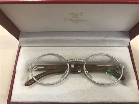 Diamond Cartier Glasses Ebay Cartier Glasses Men Cartier Sunglasses Cartier