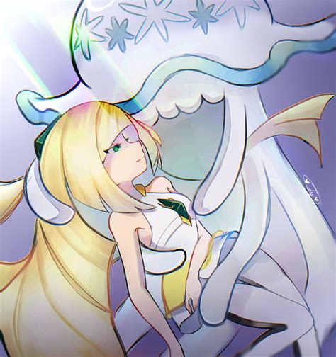lusamine being held by nihilego pokémon sun and moon know your meme