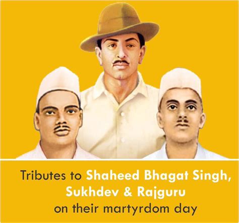 Shaheed Bhagat Singh Sukhdev And Rajguru Remember The Sacrifice