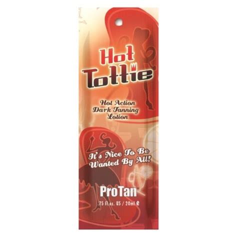 Pro Tan Hot Tottie Sunbed Tanning Lotion Cream Sachet Ebay