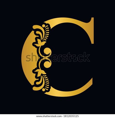 Golden Letter C Images Stock Photos Vectors Shutterstock
