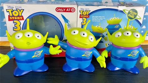 Toy Story Aliens Glow In The Dark Review Youtube