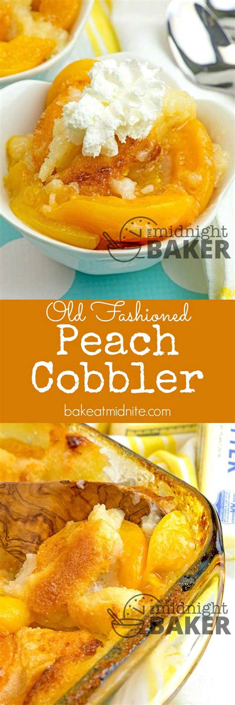 The dough can be either dropped by spoonfuls on top of the fruit, or it can be rolled and cut into biscuits (done here) before. Have this old-fashioned peach cobbler year round because ...