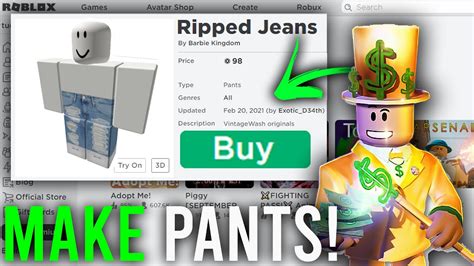 How To Make Pants On Roblox Full Guide Make Roblox Pants Easily