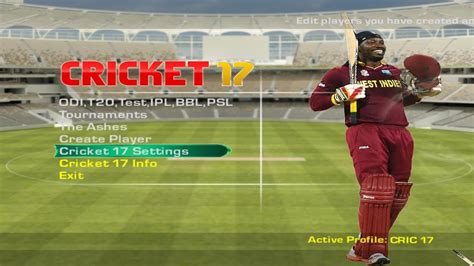 Win the most important sporting events and tournaments in the world from your computer without having to sweat your shirt with these sports games for pc. Free download EA Sports Cricket 2017 game on pc - YouTube