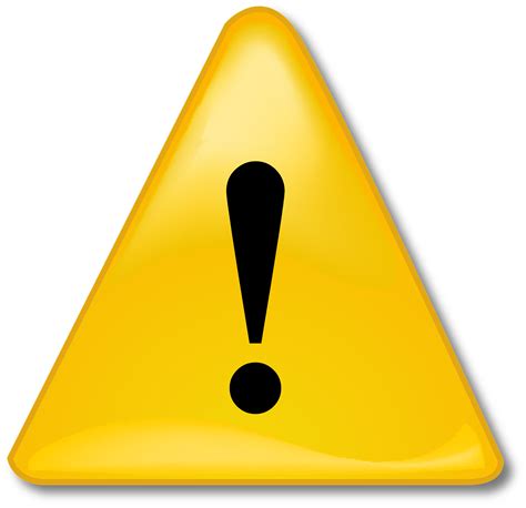 Yellow Warning Transparent PNG All PNG All