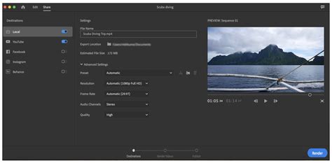 After installation, you have to sign into your adobe creative cloud account, so that your media can sync between devices. Get to know the Adobe Premiere Rush interface