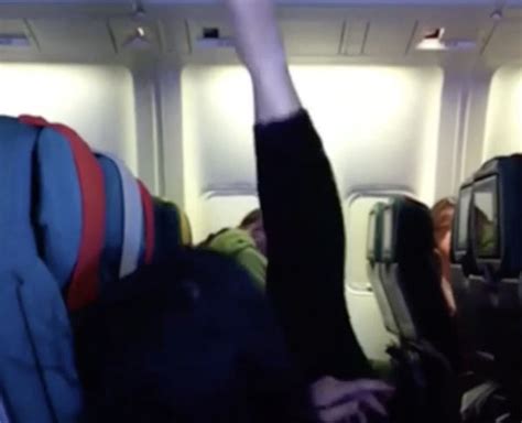 Flights Passenger Shocked As Young Woman Does This On Plane In Viral