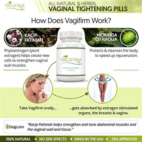 Vagifirm Vaginal Tightening Pills All Natural Herbal Supplement