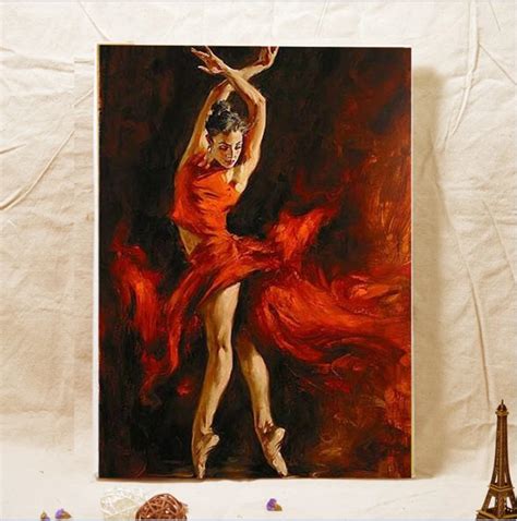 Frameless Drawing By Numbers Hot Dancer Home Decoration Art Picture Diy Oil Painting By Numbers