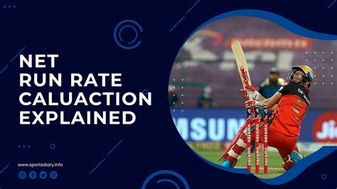 Net Run Rate Explained Nrr Method What Is Run Rate In Cricket