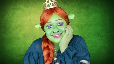 Princess Fiona Shrek Makeup Tutorial Youtube
