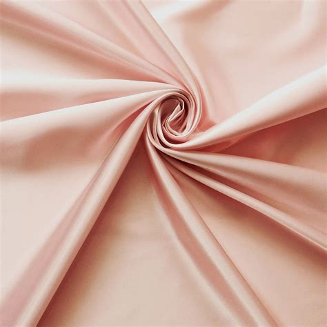 jubilant bridal satin fabric blush pink by the yard fabric direct