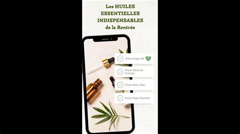 Rentrée Réussie le top des Huiles Essentielles INDISPENSABLES YouTube