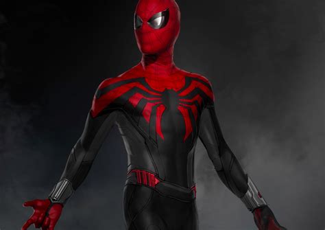 Spider Man Black And Red Suit Comic Wallpaper Hd Supe