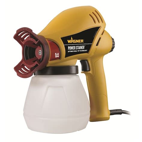 Wagner Power Stainer Electric Handheld Airless Paint Sprayer In The
