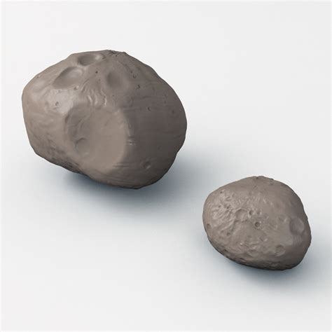 3d Martian Moons Deimos Phobos Model Turbosquid 1538227