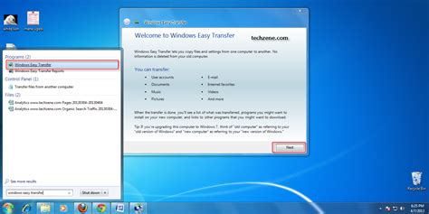 Windows Easy Transfer Move Files And Settings From Old Pc To New