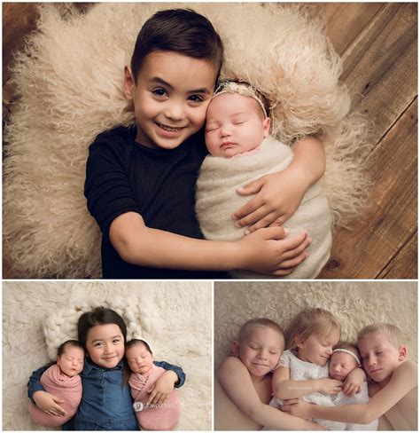 Newborn Poses With Siblings The Milky Way